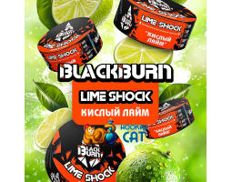 Табак BlackBurn Lime Shock (Кислый Лайм) 100г Акцизный Табак BlackBurn Lime Shock (Кислый Лайм) 100г Акцизный